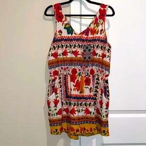 Boohoo Multi Print Jumpsuit, US 8